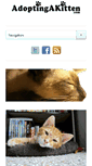 Mobile Screenshot of adoptingakitten.com